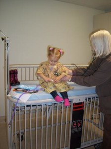 Pediatric patients are given special and individual attention